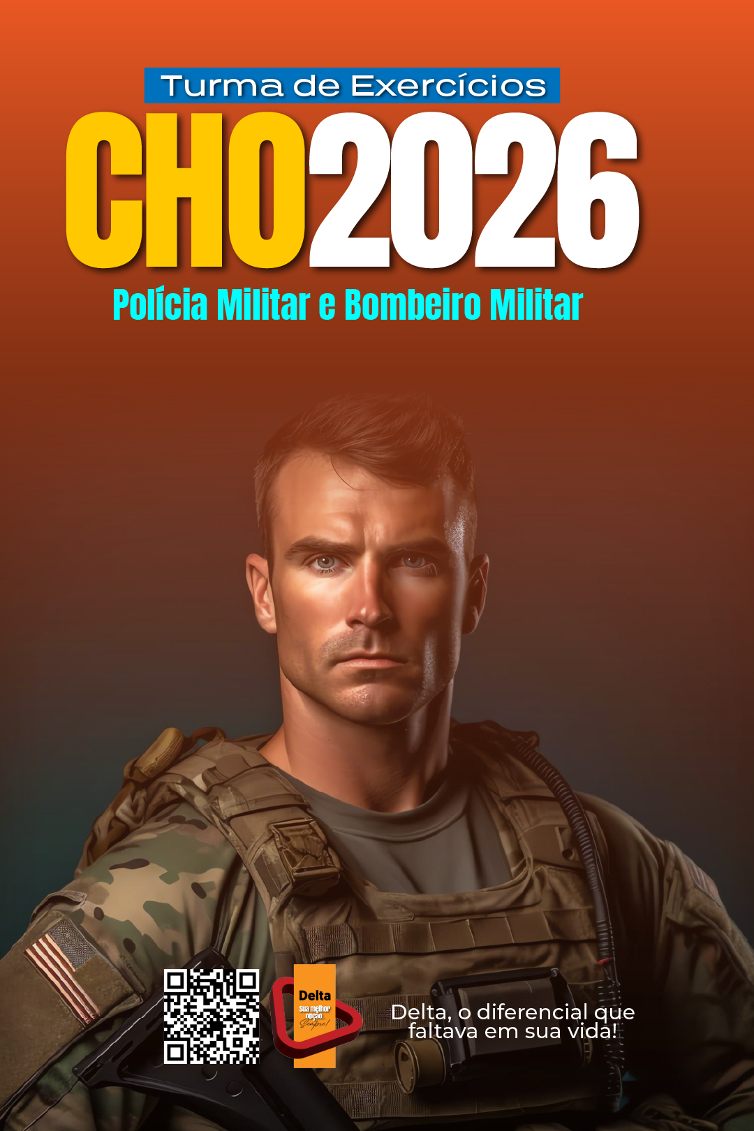 CHO Exercícios 2026 - Polícia Militar e Bombeiro Militar